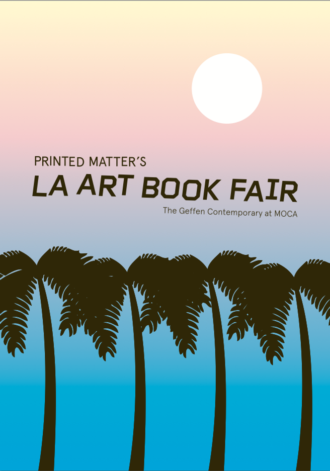 Booking art. Printed matter. Art matters. Book presentation poster.