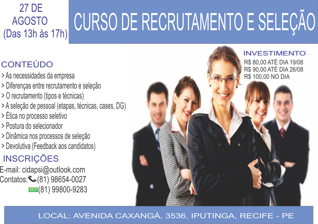 Curso de Recrutamento e Seleção