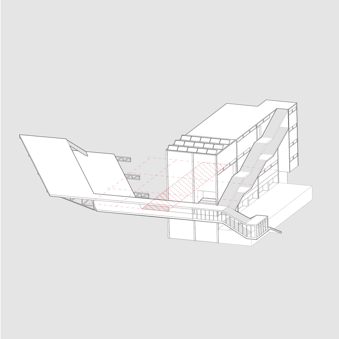 Drawing by Ian Donaldson.