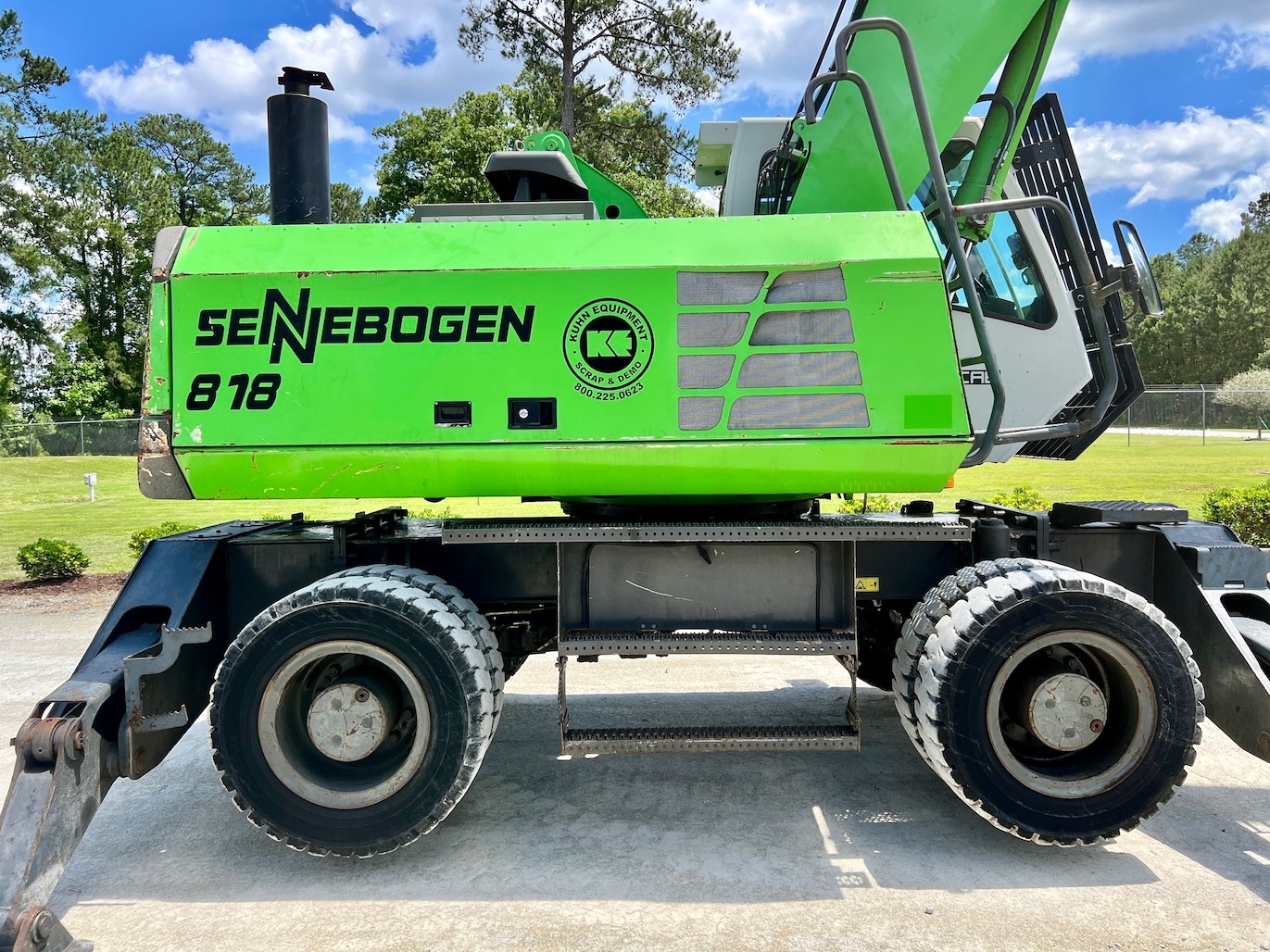 Used 2010 Sennebogen 818M For Sale