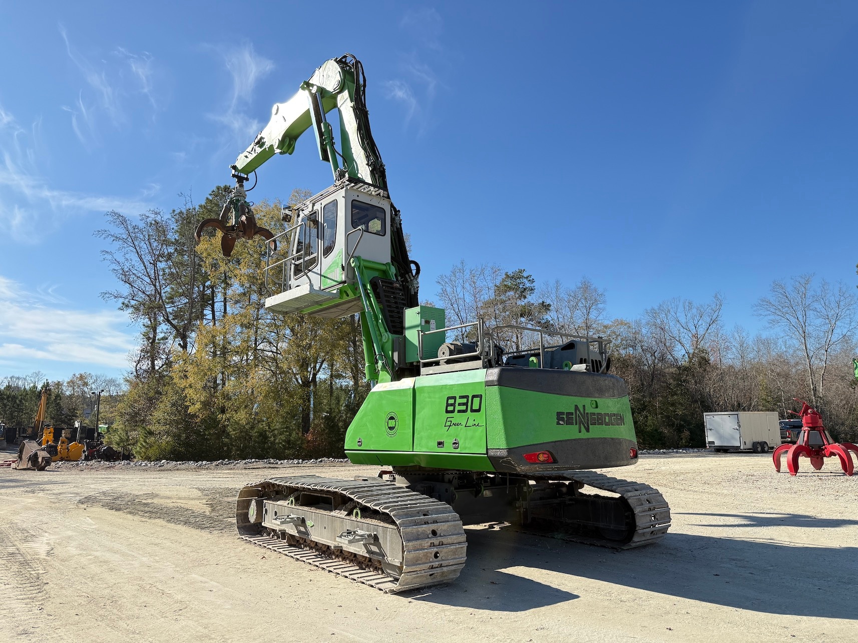 Used 2016 Sennebogen 830R HD E Series For Sale