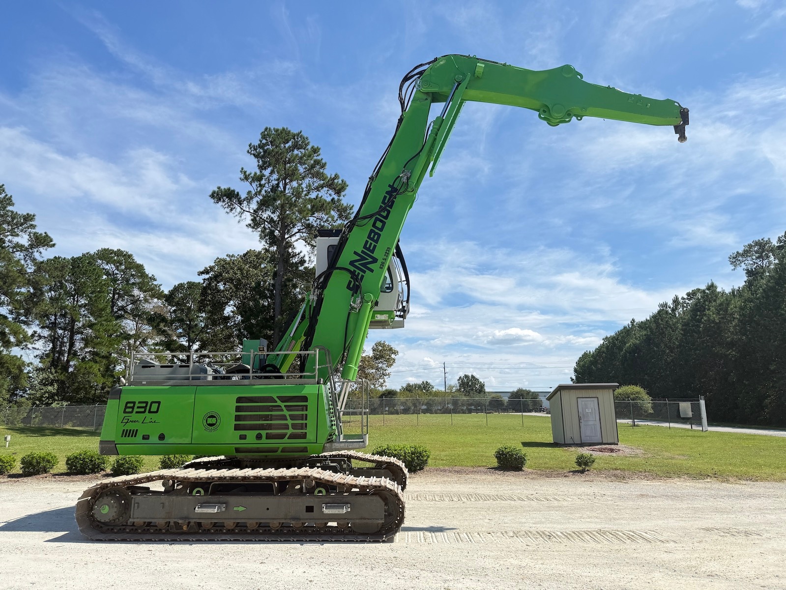 Used 2016 Sennebogen 830R HD E Series For Sale