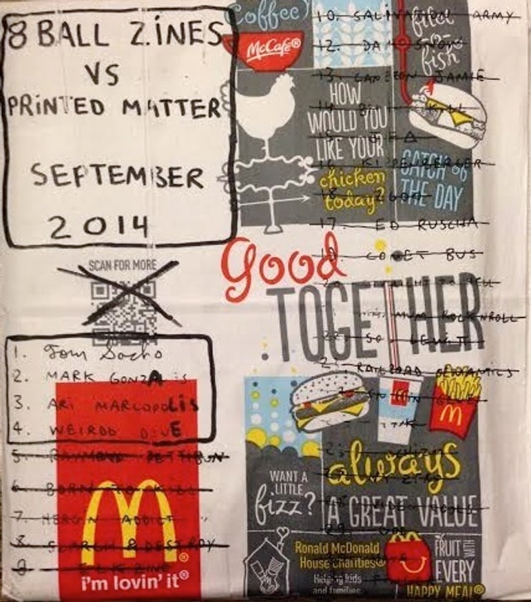 8 BALL ZINES vs. Printed Matter Zine Box Set