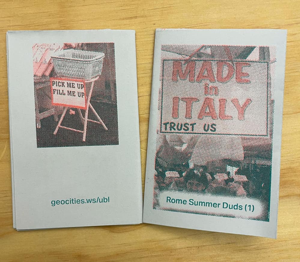 Hyo Jung Song And Curtis Ho Rome Summer Duds 1 Printed Matter