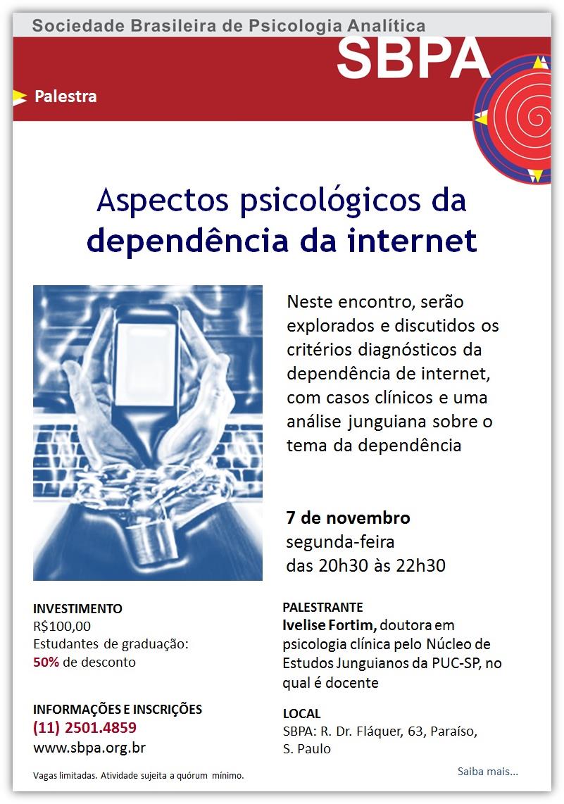 Aspectos psicológicos da dependência da internet