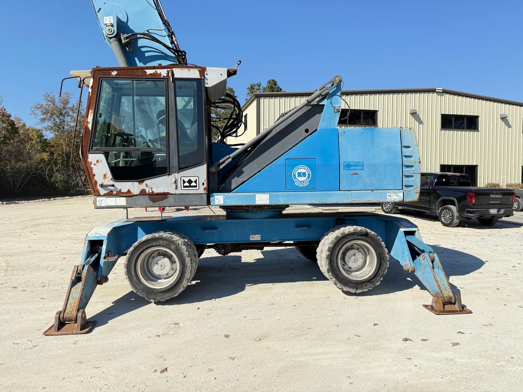 Used 2008 Fuchs MHL340D For Sale