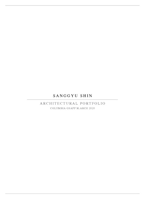 ARCH ShinSanggyu SP20 Portfolio.pdf_P1_cover.jpg