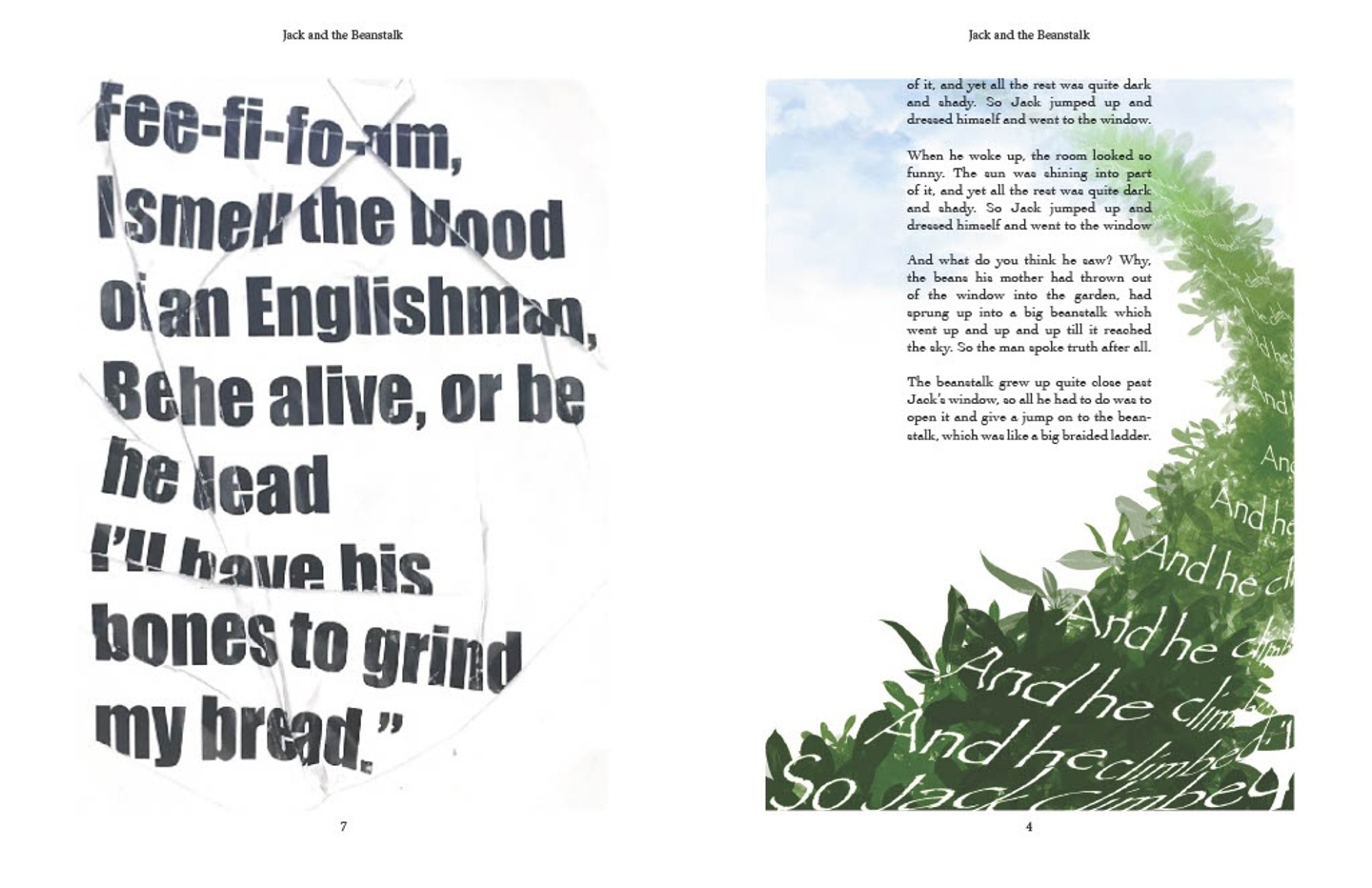 Page layout design