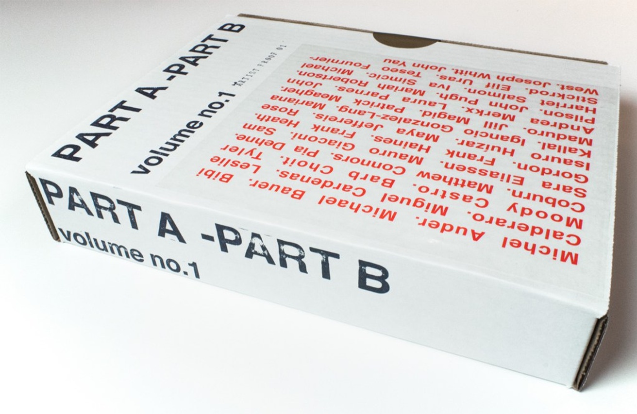 Ana Wolovick, curator - PartA - PartB, Vol. I - Printed Matter