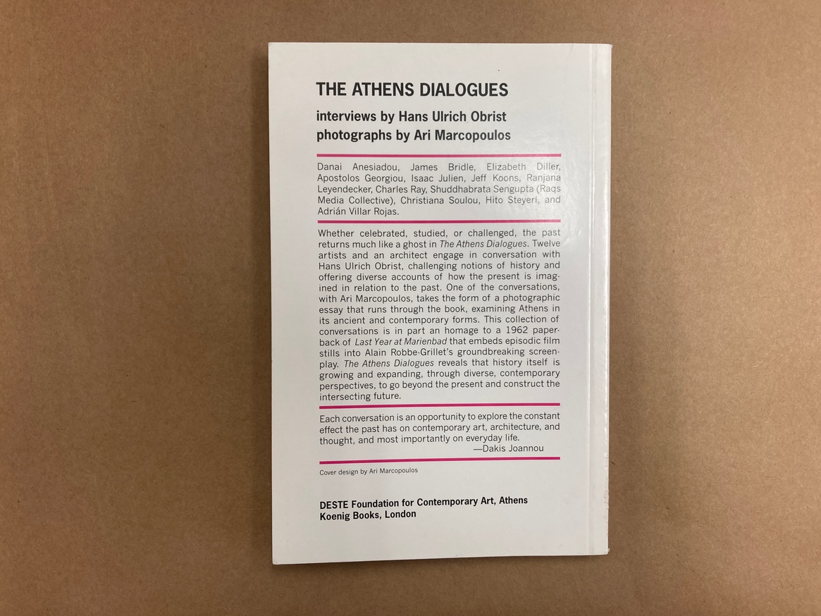 The Athens Dialogues: interviews by Hans Ulrich Obrist  thumbnail 9