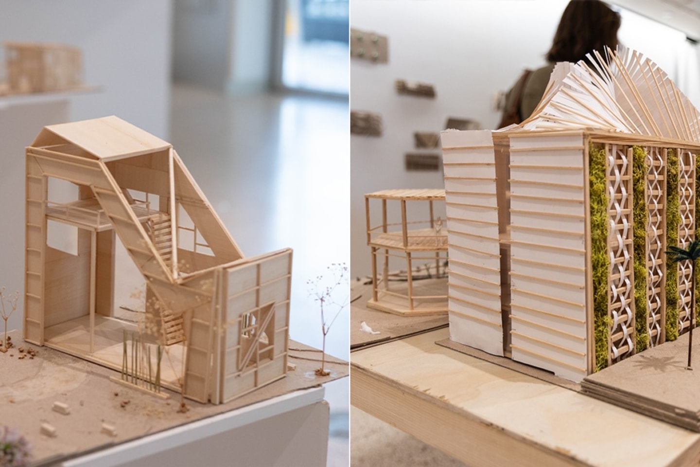 wooden models
