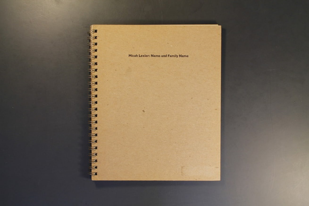 Micah Lexier: Name and Family Name thumbnail 3
