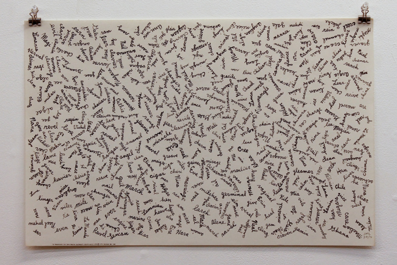 A Vocabulary For Vera Regina Lachmann