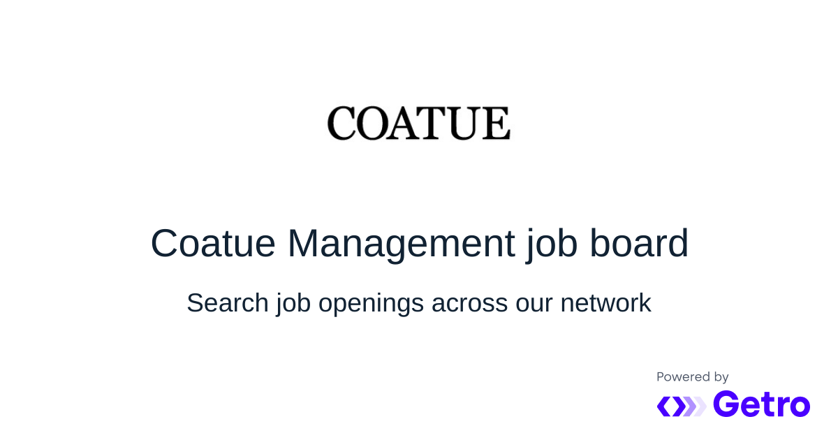 Fall 2025 Business Operations Internship/Coop SpaceX Coatue Management Job Board