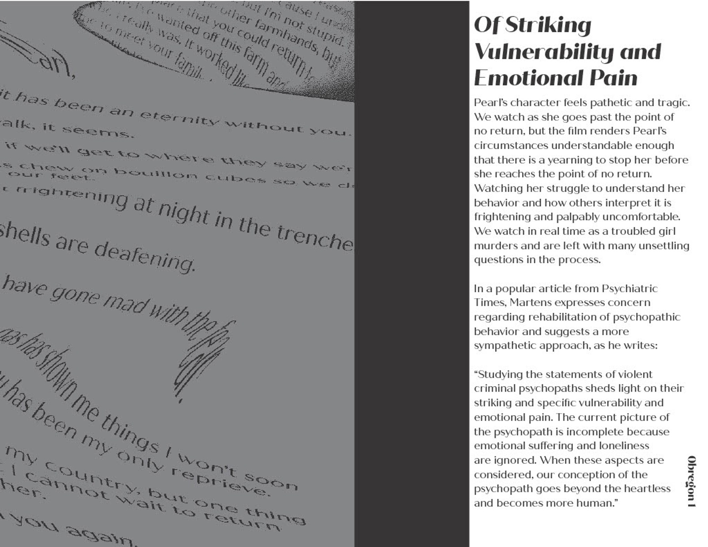 Page layout design