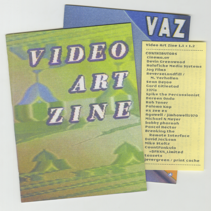  Video Art Zine 1.1 + 1.2 thumbnail 1