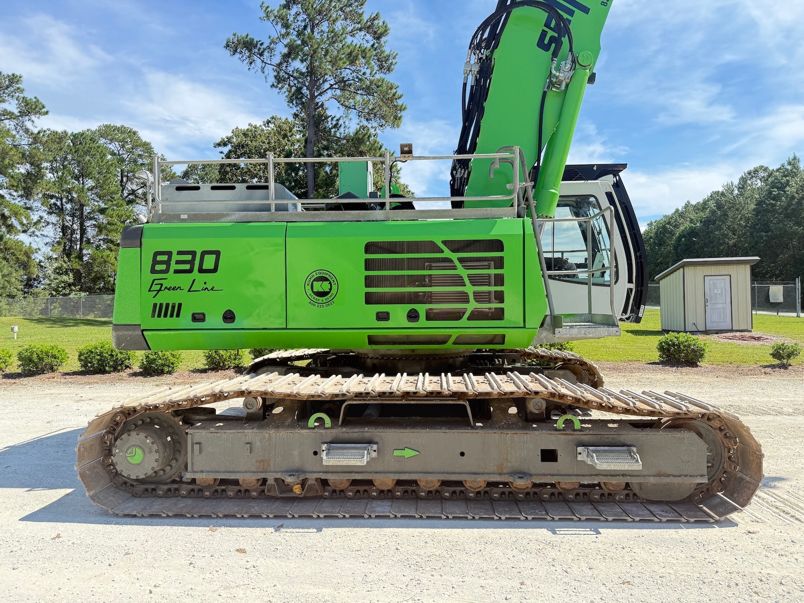 Used 2016 Sennebogen 830R HD E Series For Sale
