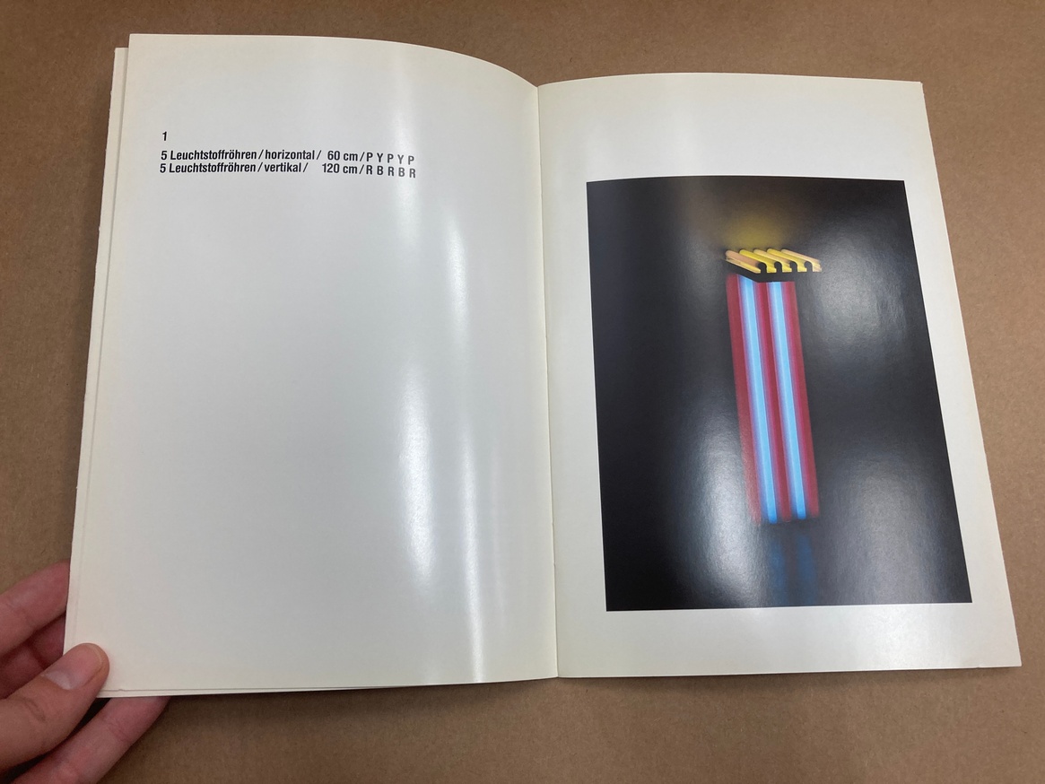 Dan Flavin: untitled (for Otto Freundlich) 1990 - themes and variations thumbnail 3
