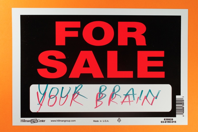 For Sale : Your Brain