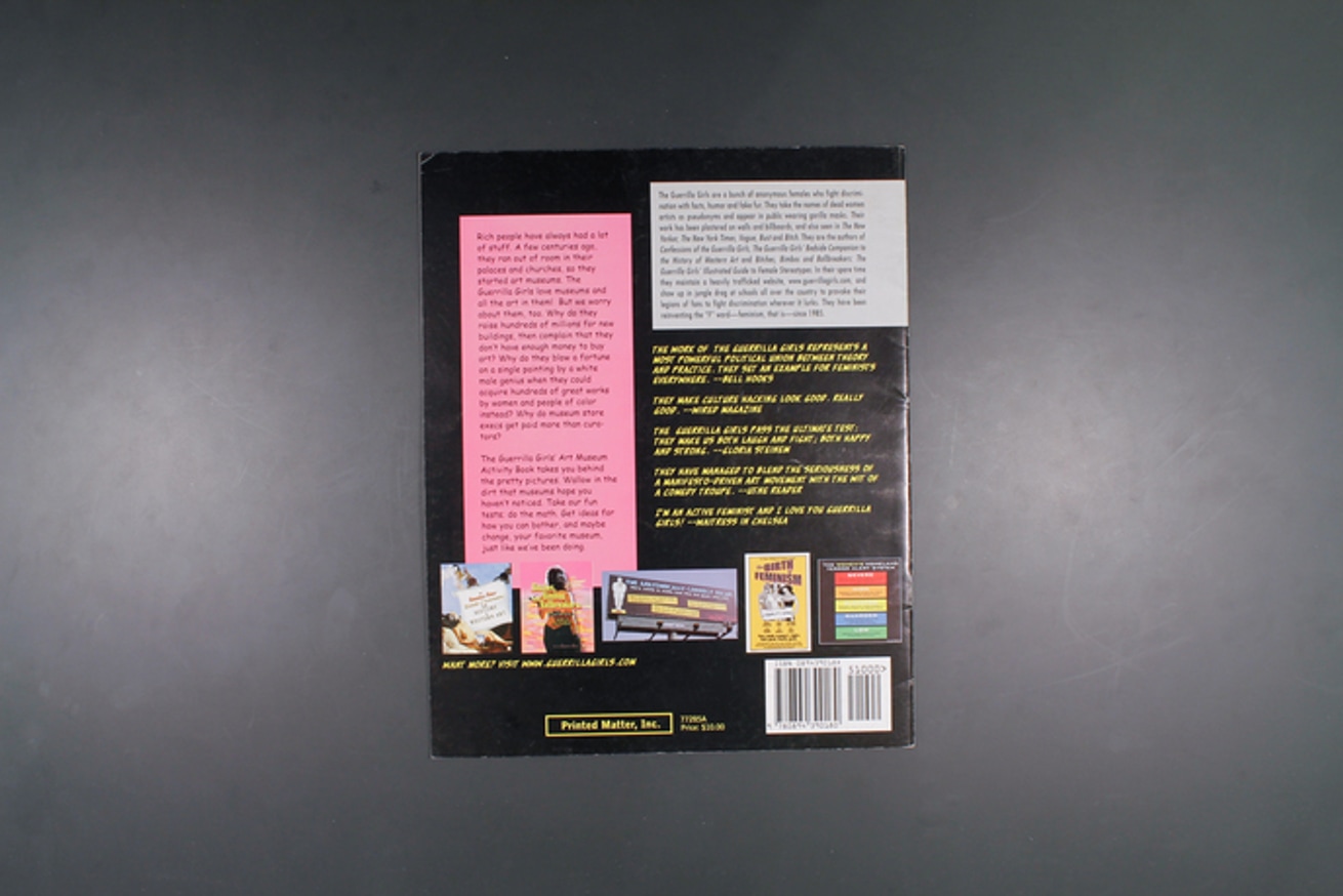 The Guerrilla Girls' Art Museum Activity Book thumbnail 4