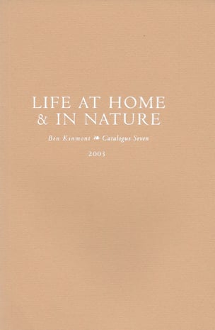 Life at Home & In Nature, Catalogue 7 : A Catalogue of Books and Manuscripts on Domestic and Rural Affairs, Cookery, Gardening, and Health 1540-1911