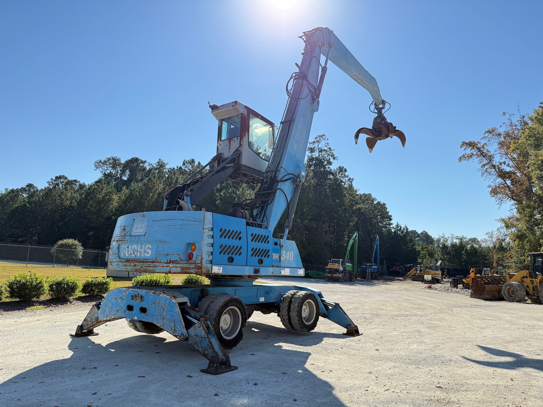 Used 2008 Fuchs MHL340D For Sale