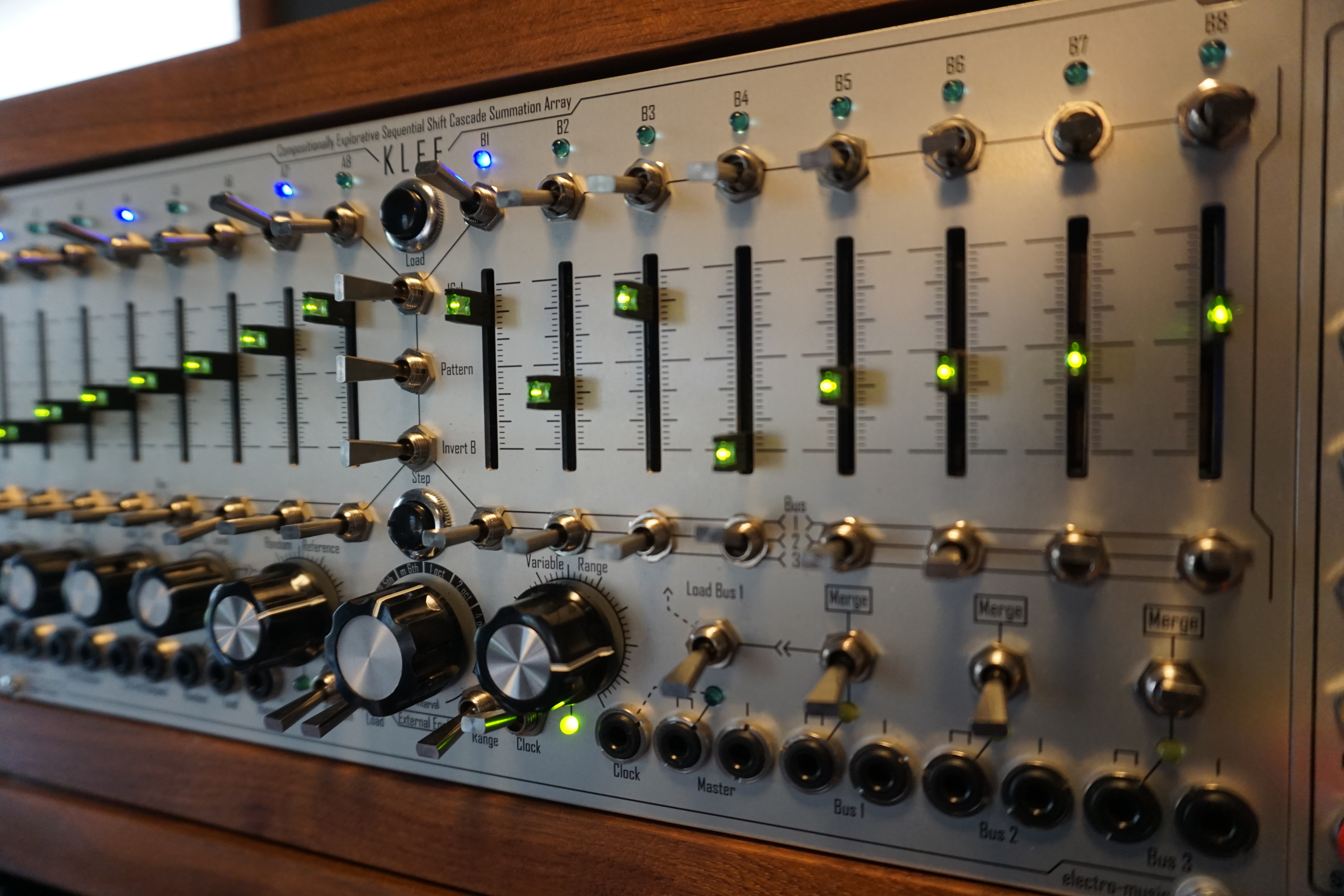 Eurorack Klee Sequencer Assembly Frogleg Synthesis