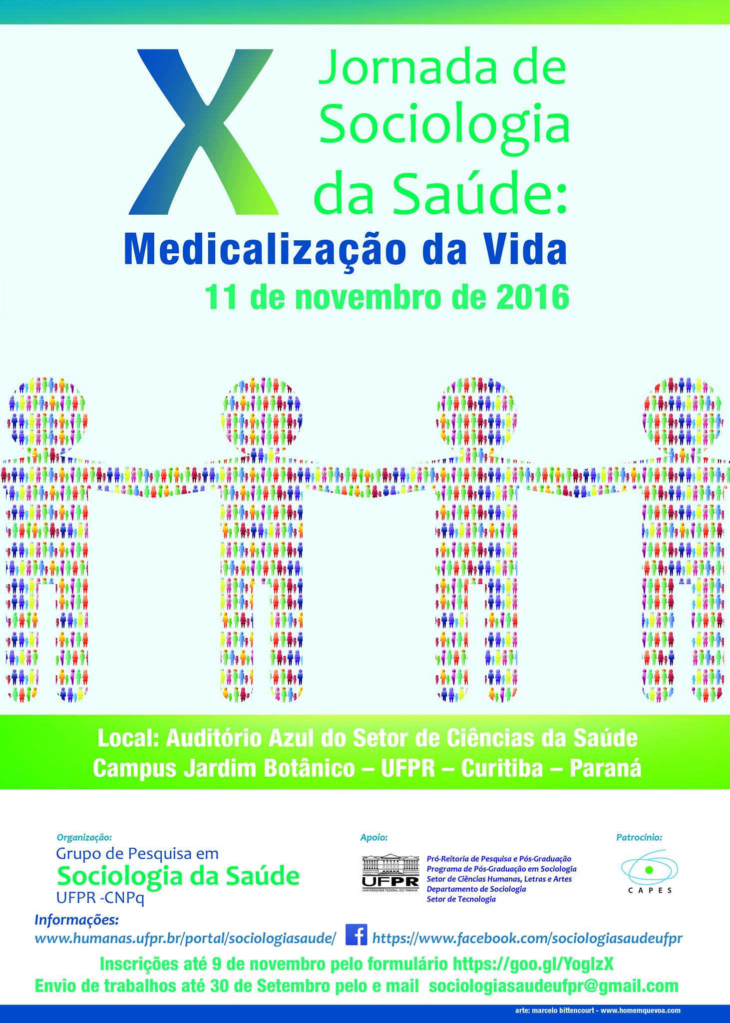 X JORNADA DE SOCIOLOGIA DA SAÚDE: MEDICALIZAÇÃO DA VIDA