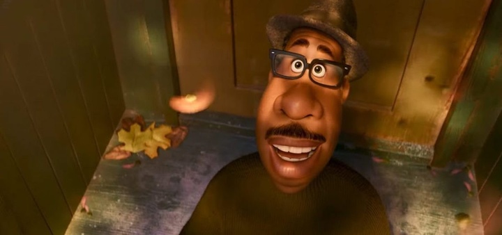 Still image of character Joe Gardner from Pixar's Soul.