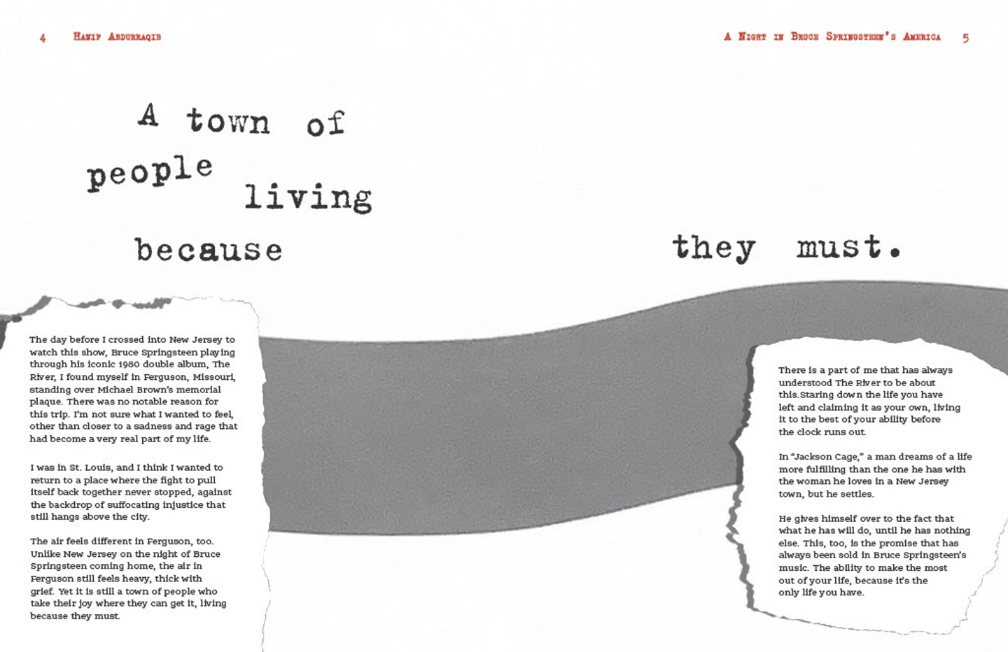 Page layout design