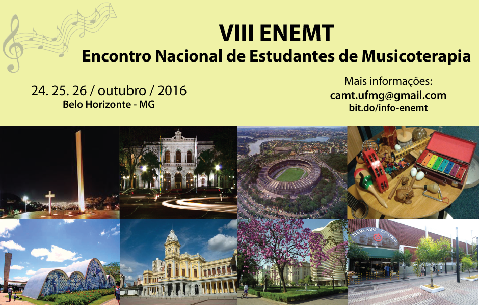 VIII Encontro Nacional de Estudantes de Musicoterapia - ENEMT