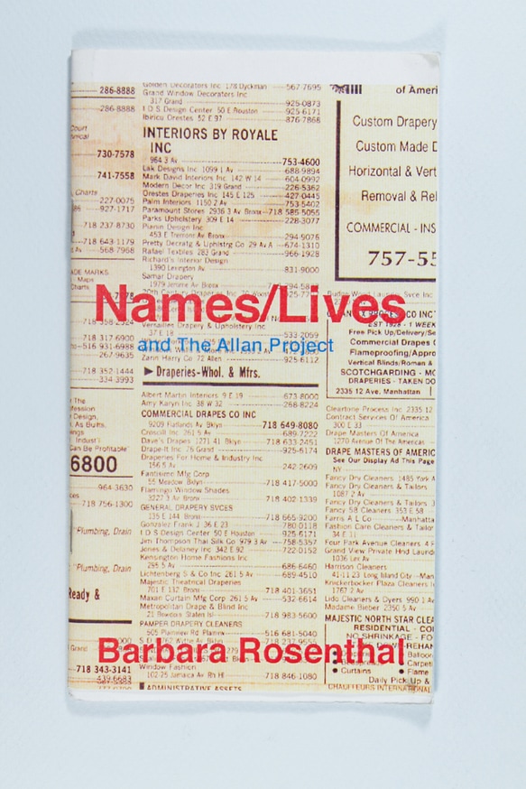 Names/Lives and The Allan Project