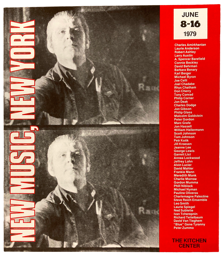 New Music, New York, June 8-16, 1979 [The Kitchen Posters] thumbnail 1