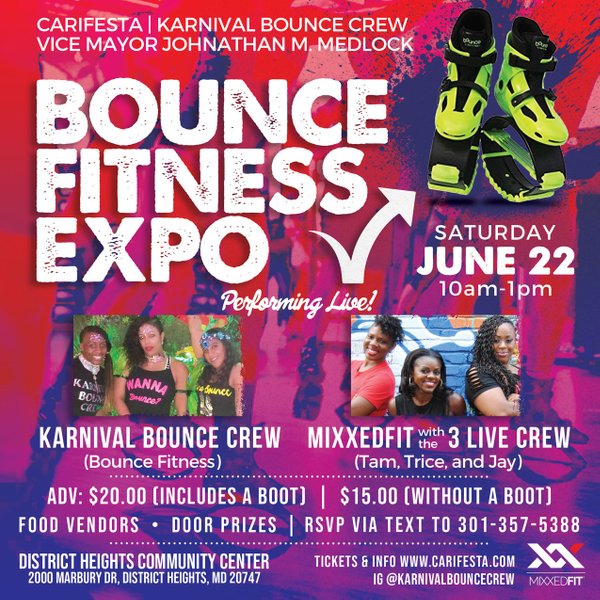 Bounce Fitness Expo | SquadUP - Create an Event, Share an Experience