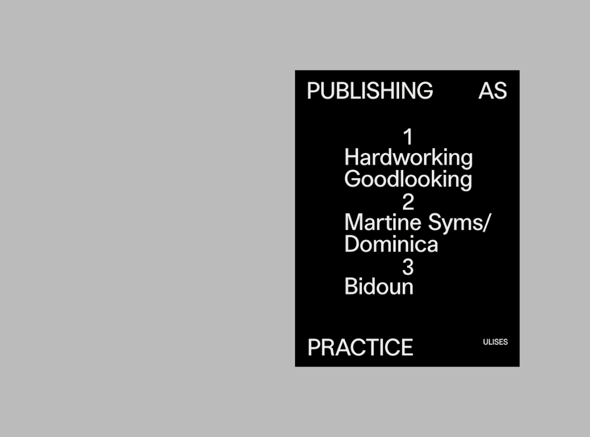 Publishing as Practice