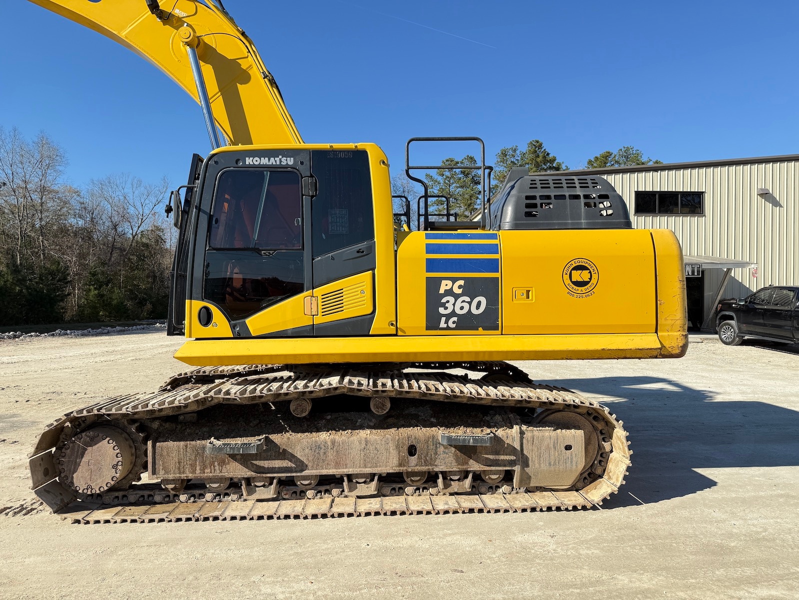 Used 2019 Komatsu PC360LC-11 w/ Shear For Sale