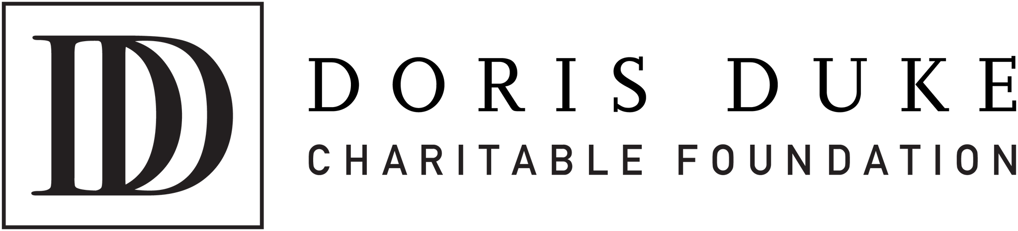 Doris Duke Charitable Foundation logo, including the organization's name and interlocked D initials.
