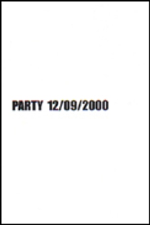 Party 12/09/2000