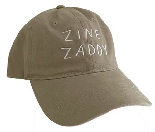 Zine Zaddy Cap in Khaki 