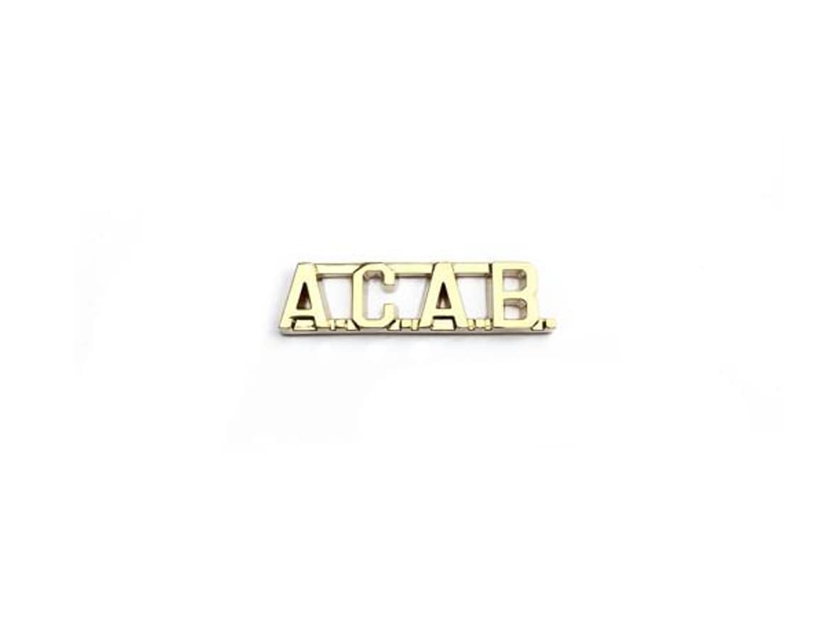 A.C.A.B. Pin + Killer Breed Zine