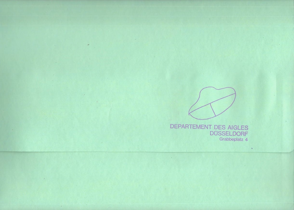 Dusseldorf 1972 "Musee d'Art Moderne, Departement des Aigles" Press Pack Bootleg thumbnail 2