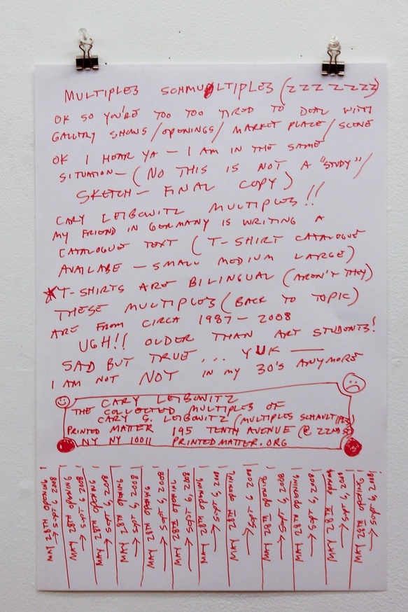 Cary Leibowitz : The Collected Multiples of Cary Leibowitz