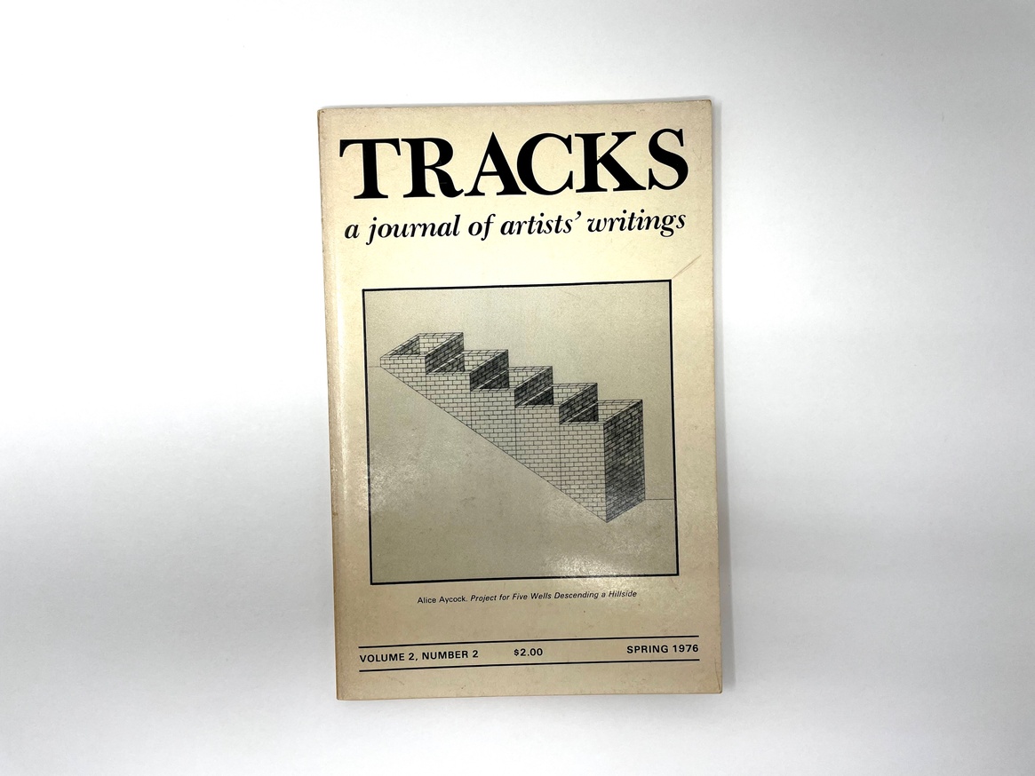 Tracks : A Journal of Artists' Writings thumbnail 1