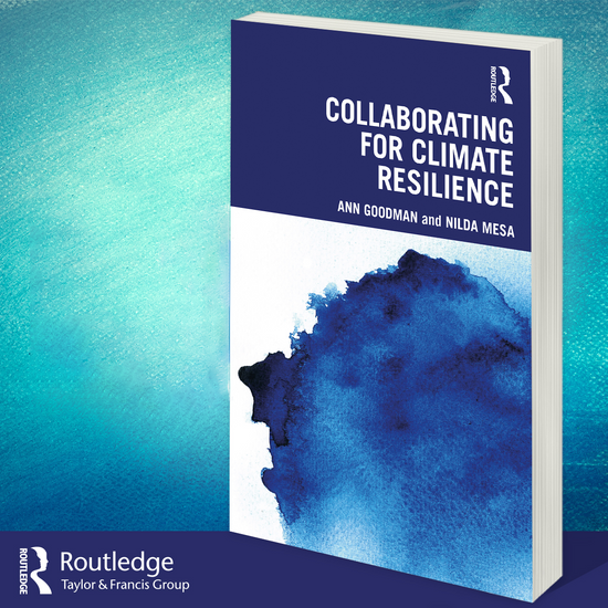 Nilda Mesa co-authored book **Collaborating for Climate Resilience**