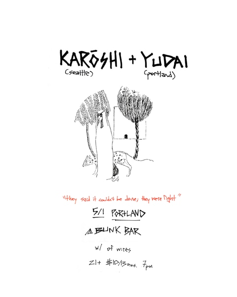 Karoshi + Yudai with Of Wires event image