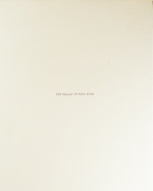 The Ballad of Earl King