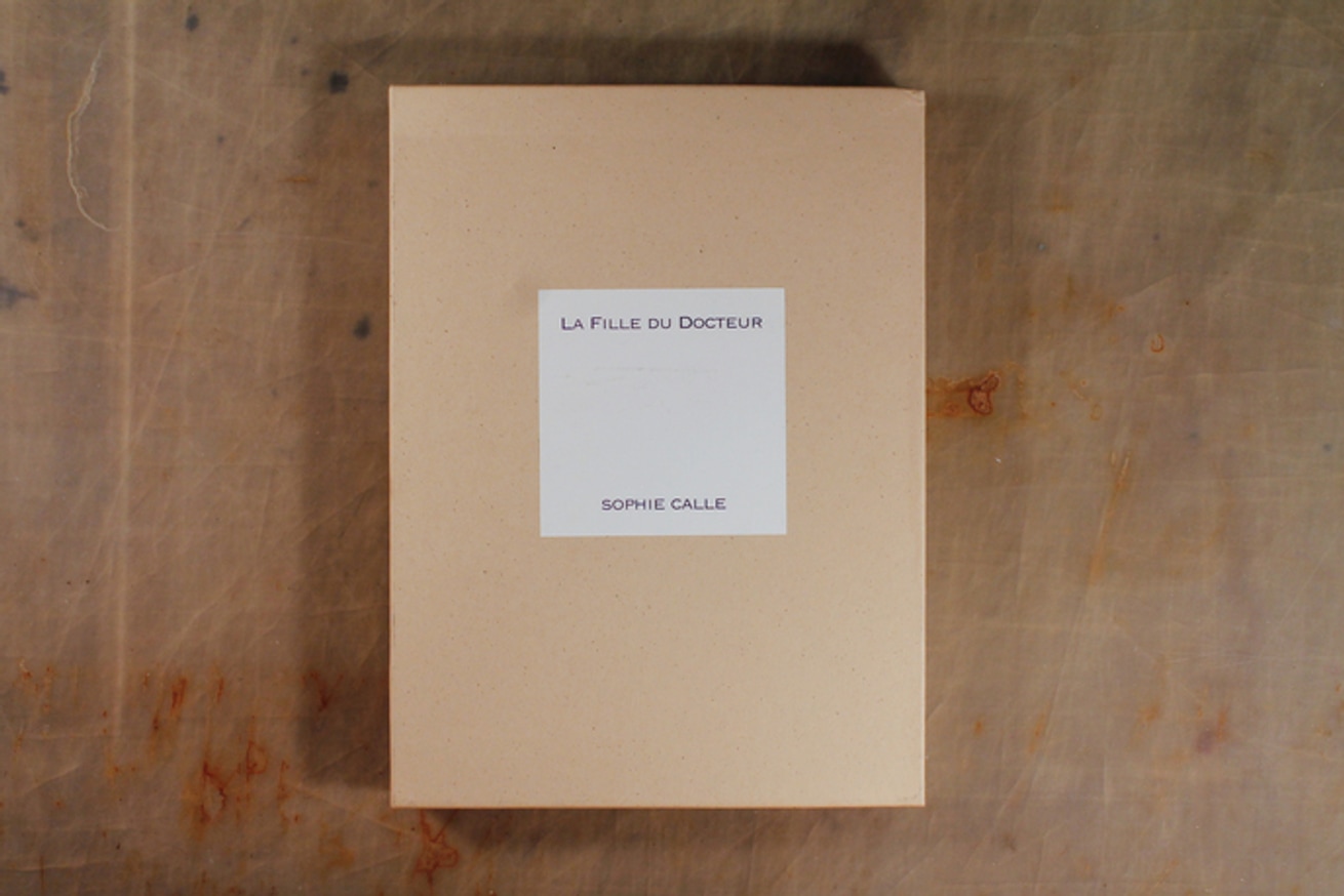 Sophie Calle La Fille Du Docteur Printed Matter