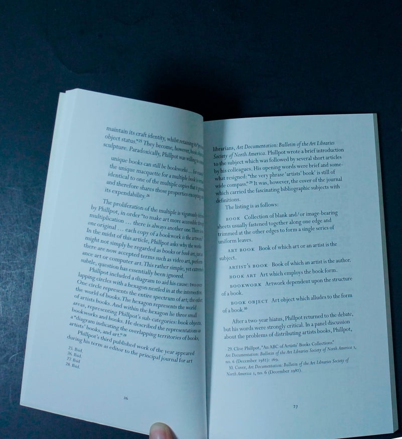 Artists' Books : A Critical Survey of the Literature thumbnail 2