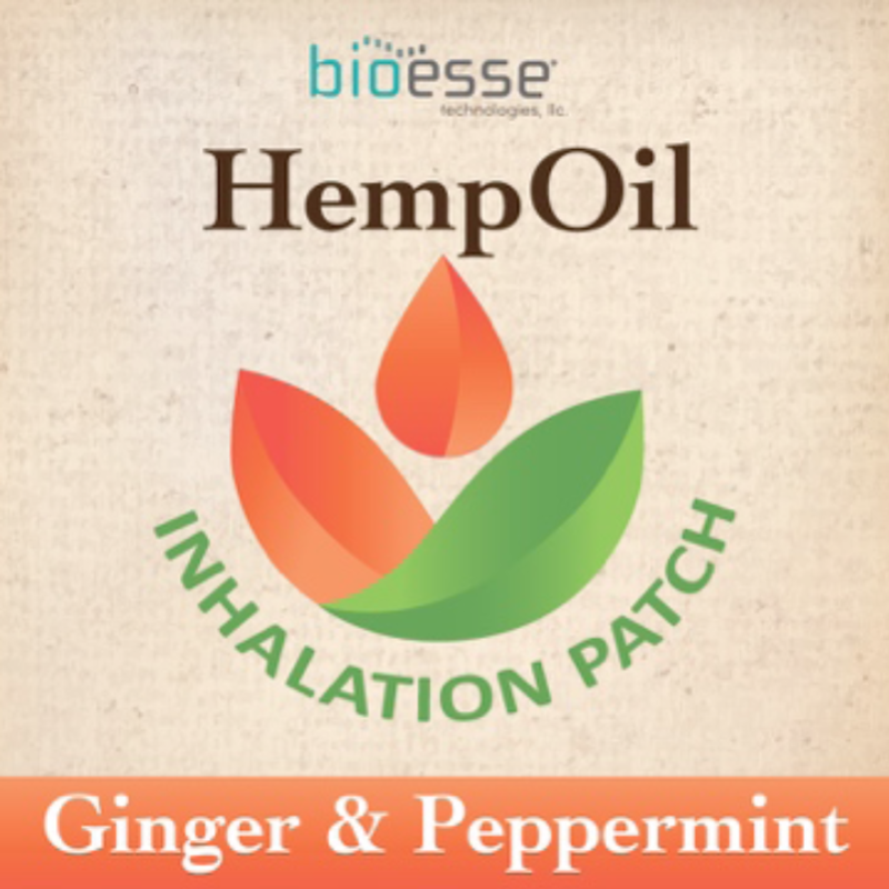 Hemp Oil Ginger/ Peppermint Inhalation Patch