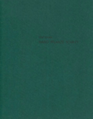 Hand Pflanze Schrift